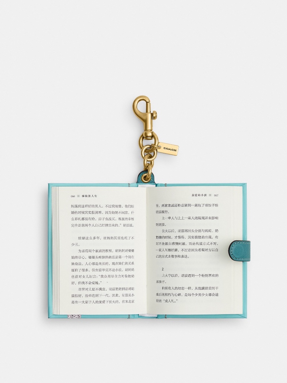 Coach The Try Everything Life By Yan Xiaoyu Book Bag Charm - Picture 3 of 7